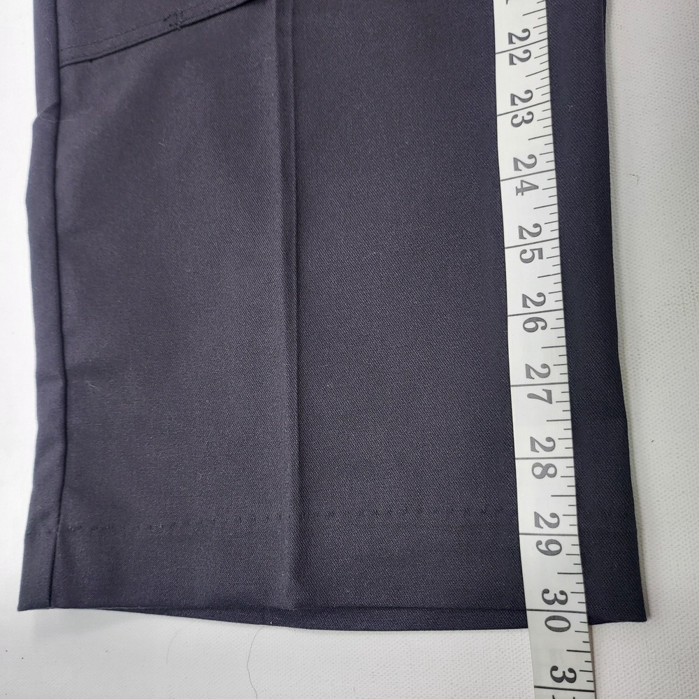 Men's 40x30 DICKIES Black Canvas Straight Work Wear Pants LP7000BK Double Knee - Picture 9 of 9